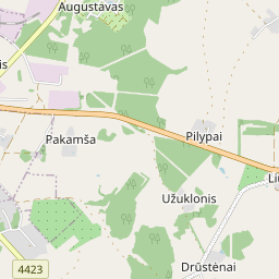 Map - Švenčionių r. sav. Augustavo k. Pašaminės g.