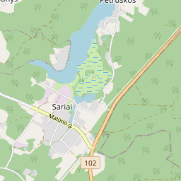Map - Švenčionių r. sav. Sarių k. Malūno g. 22
