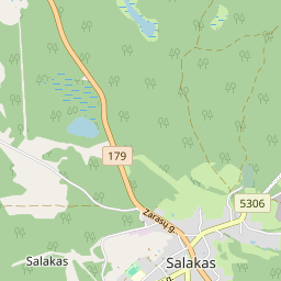 Map - Zarasų r. sav. Salako mstl. Šilo g. 23