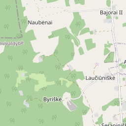 Map - Ignalinos r. sav. Bajorų III k.