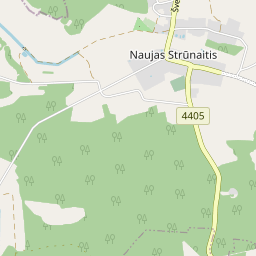 Map - Švenčionių r. sav. Naujo Strūnaičio k.