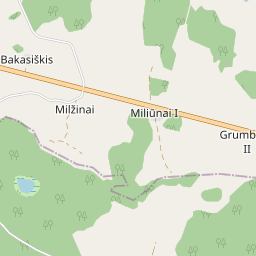 Map - Zarasų r. sav. Milžinų k.