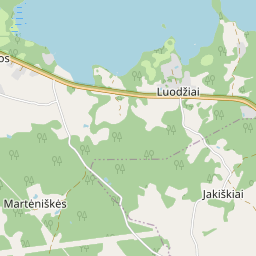 Žemėlapis - Zarasų r. sav. Martėniškių k.