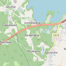 Map - Zarasų r. sav. Zarasų m. Kauno g. 40F