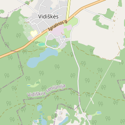 Map - Ignalinos r. sav. Vidiškių k. Melioratorių g. 3