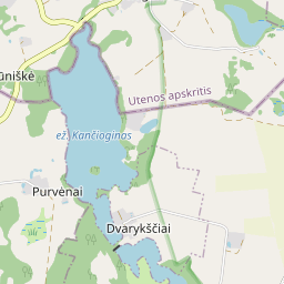 Žemėlapis - Švenčionių r. sav. Purvėnų k.