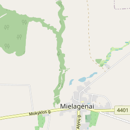 Map - Ignalinos r. sav. Mielagėnų mstl. Bažnyčios g. 14