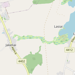 Žemėlapis - Švenčionių r. sav. Jakelių k.