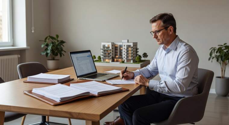 Down payment and mortgage at real estate auction Lithuania