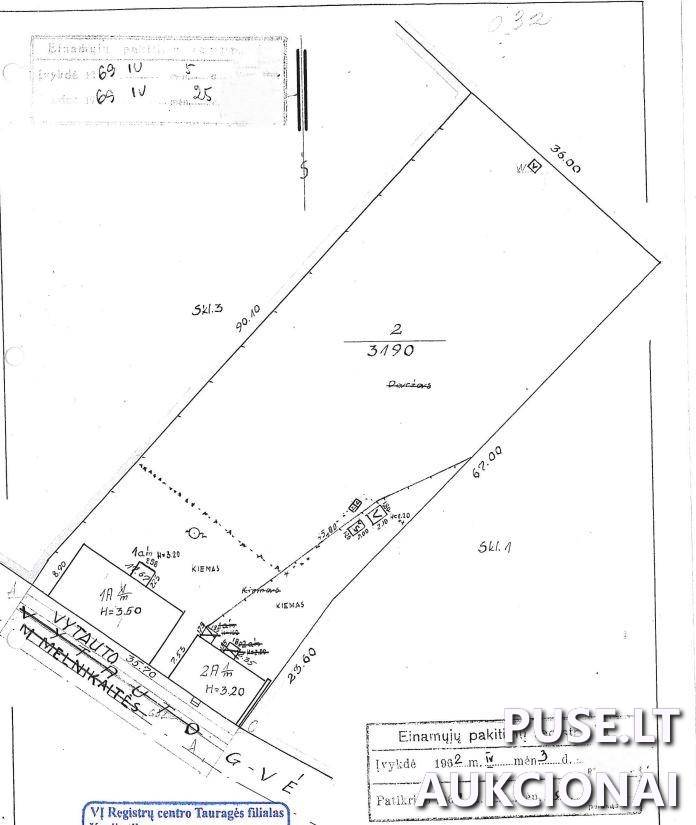 Gyvenamasis namas Pastatai Vytauto g. 86, 60260 Ariogala, Ariogalos miesto sen., Raseinių r. sav. 1