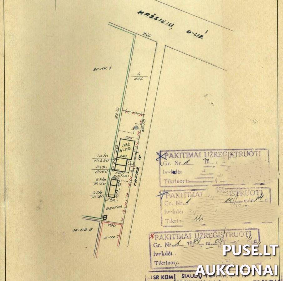 Gyvenamasis namas Pastatai Mažeikių 4-asis tak. 2, 89493 Viekšniai, Viekšnių sen., Mažeikių r. sav. 1
