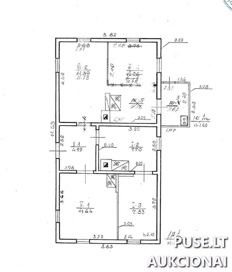 Gyvenamasis namas Pastatai Aukštoji g. 27, 76202 Šiauliai, Šiaulių m. sav. 3