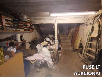 Didelės 285 kv.m. negyvenamosios patalpos rūsyje Vilniuje antrajam aukcionui nuo 17699 EUR