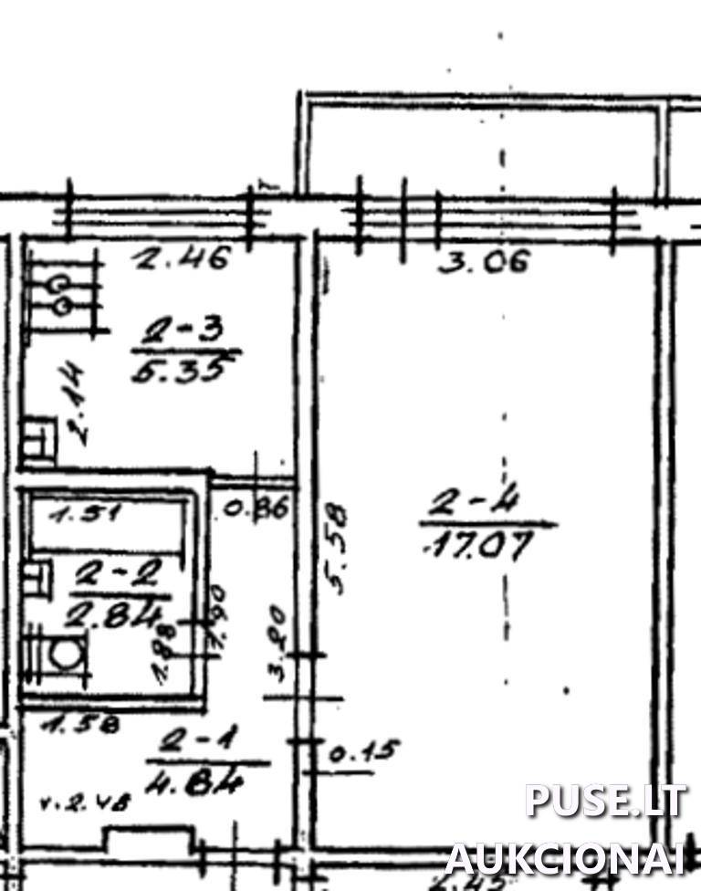 Butas Patalpos/Butai Karaliaus Mindaugo g. 8, 55287 Rukla, Ruklos sen., Jonavos r. sav. 1