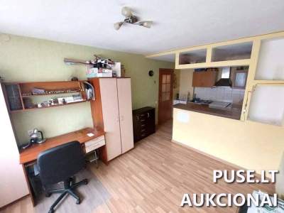 Mažas butas Rokiškyje, Taikos g. 19, pradinė kaina 7000 EUR