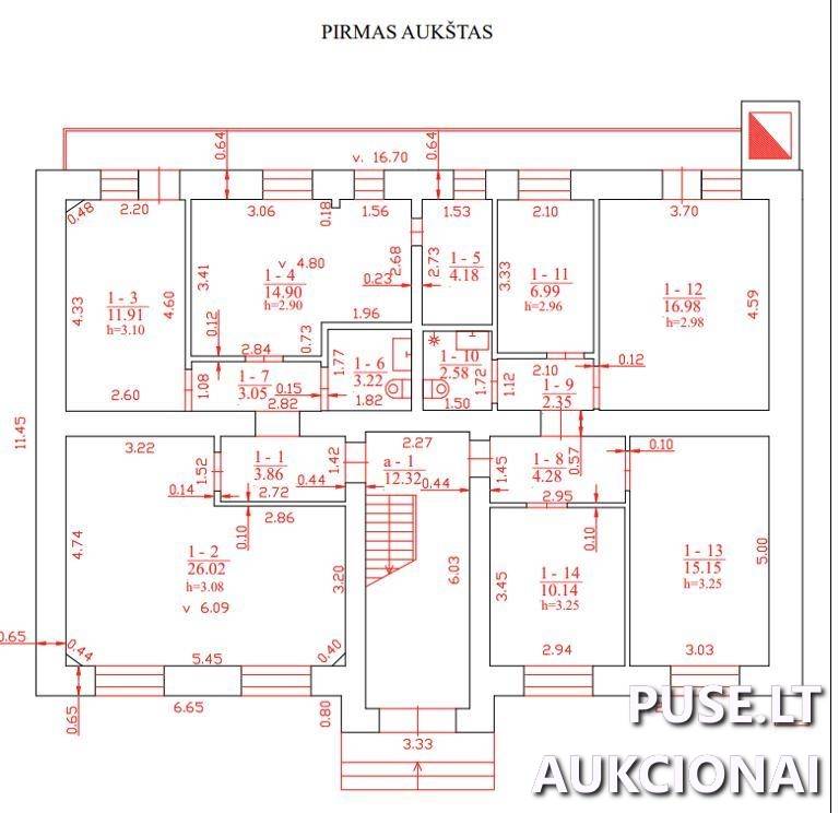 Negyvenamos patalpos Patalpos/Butai Kęstučio g. 45, 44307 Kaunas, Kauno m. sav. 1
