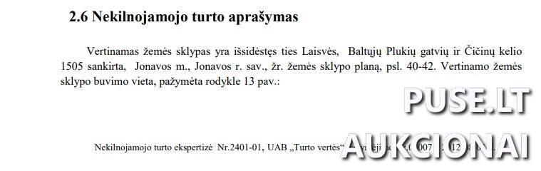 Žemės sklypas Sklypai Jonavos miesto sen., Jonavos r. sav. 3