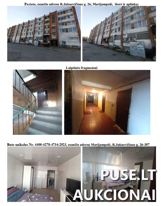 Butas Patalpos/Butai R. Juknevičiaus g. 26, 68209 Marijampolė, Marijampolės sav. 2