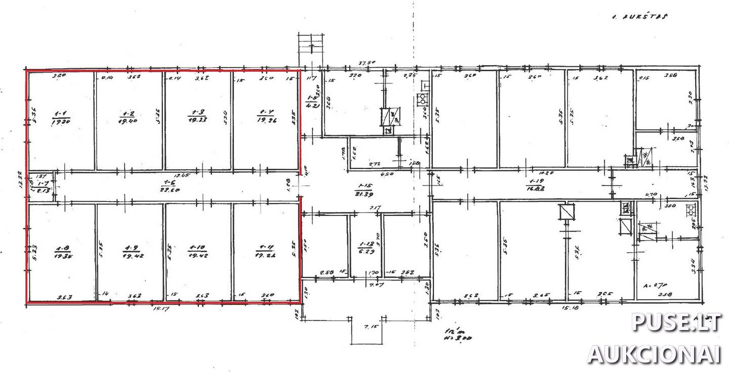 Gyvenamoji patalpa Patalpos/Butai Matanskynės g. 22, 54224 Vilkija, Vilkijos apylinkių sen., Kauno r. sav. 1