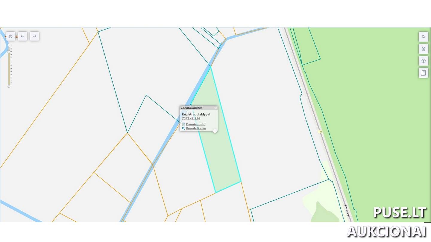 Žemės sklypas Sklypai Roglaičiai, Šiluvos sen., Raseinių r. sav. 2