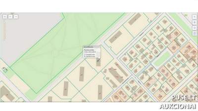 2 kambarių 40 kv.m butas Radviliškyje Naujoji g. 8, pradinė kaina 19725 EUR, antstolių varžytynės