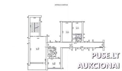 Parduodamas 33.46 kv.m. butas Kaune, Pramonės pr. 38, pradinė kaina 43000 EUR
