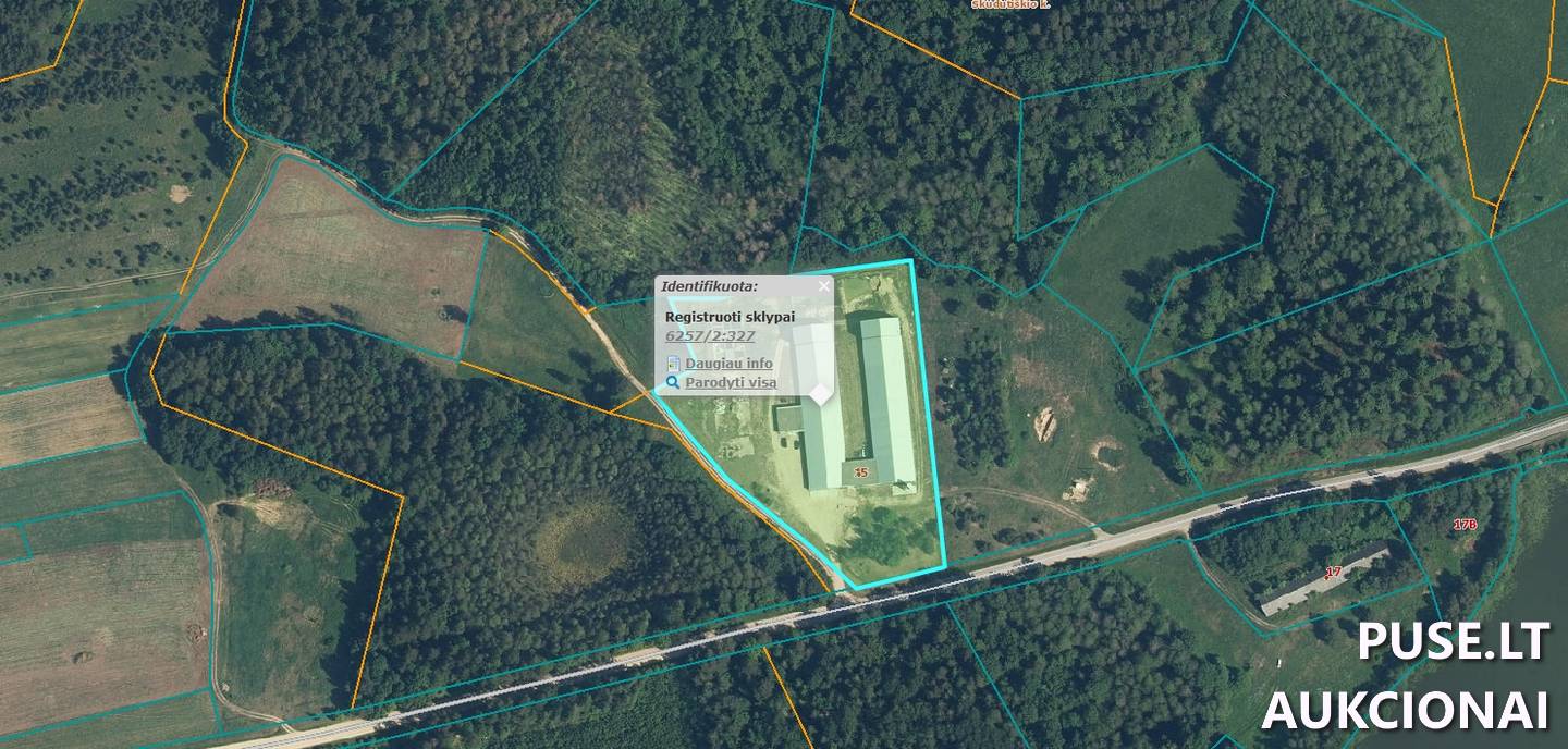 Žemės sklypas Sklypai Kaštonų g. 15, 33322 Skudutiškis, Suginčių sen., Molėtų r. sav. 2