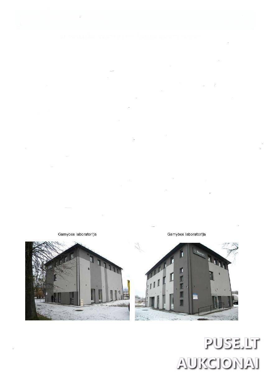 Gamybinė laboratorija Pastatai Liepų g. 13, 53290 Linksmakalnis, Linksmakalnio sen., Kauno r. sav. 2