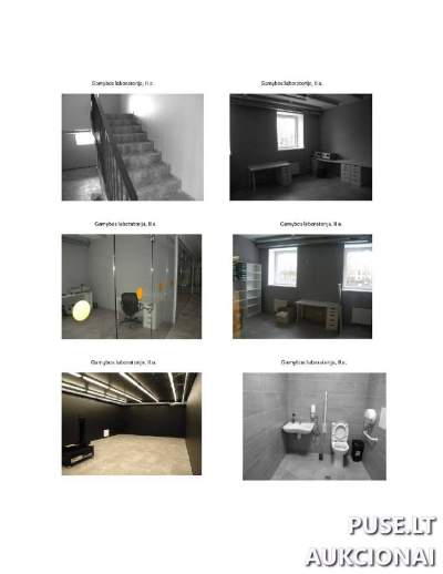 Gamybinės paskirties pastatas Kauno r., Linksmakalnyje, 560 kv.m su sklypu, pradinė kaina 228240 EUR