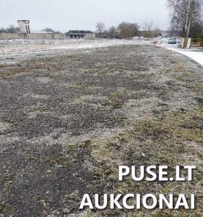 Krovinių aikštelė Pasvalyje, Stoties g. 15, pradinė kaina 1100 EUR - Inžinerinis statinys aukcionas