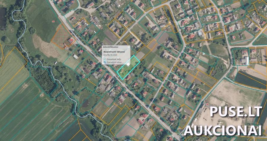 Žemės sklypas Sklypai J. Noreikos g. 29, 83276 Šukioniai, Lygumų sen., Pakruojo r. sav. 1