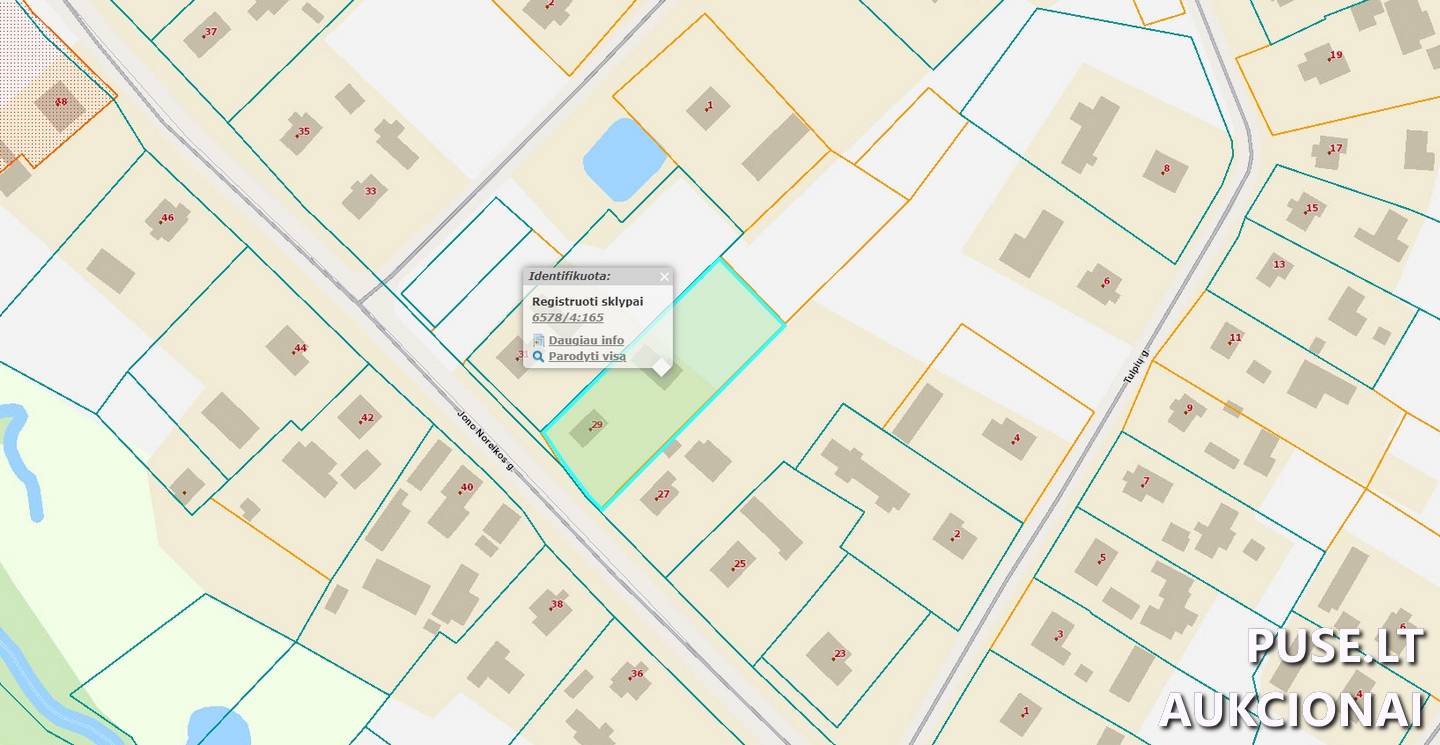 Žemės sklypas Sklypai J. Noreikos g. 29, 83276 Šukioniai, Lygumų sen., Pakruojo r. sav. 2