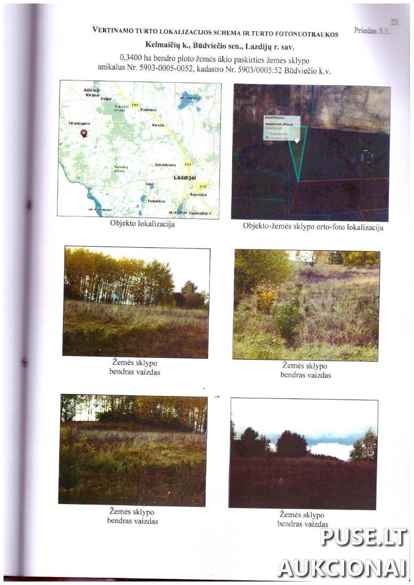 Žemės sklypas Sklypai Kelmaičiai, Būdviečio sen., Lazdijų r. sav. 1