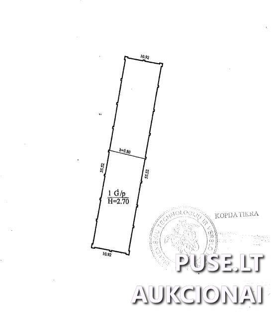 Traktorių garažas Nr.2 Pastatai Geranionų g. 38, 17138 Dieveniškės, Dieveniškių sen., Šalčininkų r. sav. 7