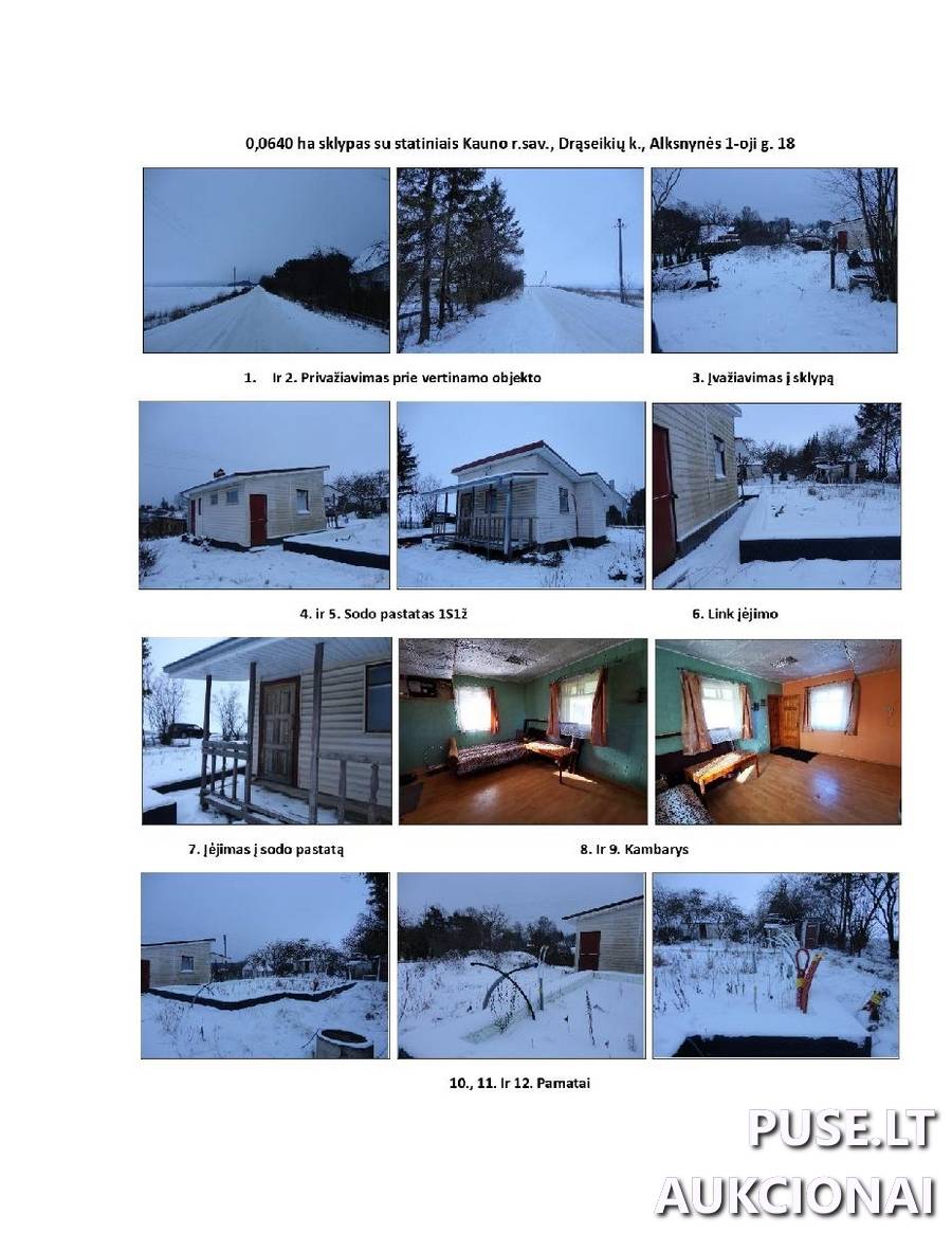 Žemės sklypas Sklypai Alksnynės 1-oji g. 18, 54414 Drąseikiai, Lapių sen., Kauno r. sav. 2