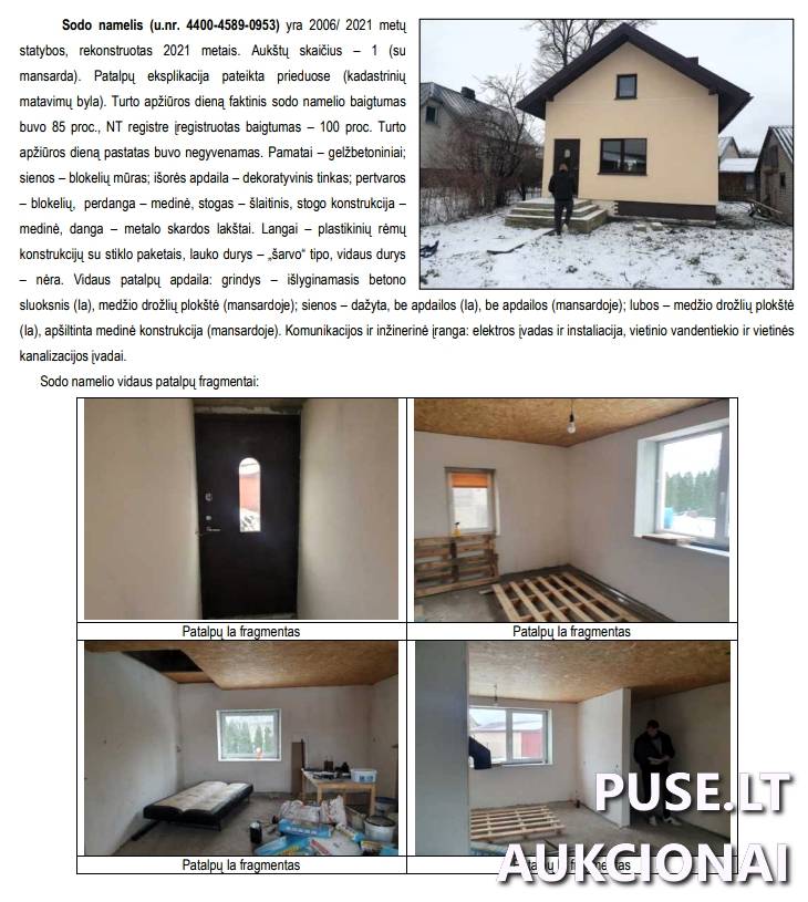 Sodo namelis Pastatai Baldininkų 10-asis tak. 22, 99107 Šilutė, Šilutės sen., Šilutės r. sav. 2