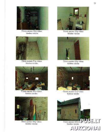 Ūkinis pastatas Šakių r. Gelgaudiškyje, Kalno g. 11, parduodamas aukcione nuo 4200 EUR