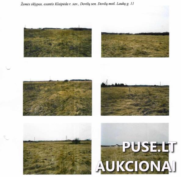 Žemės sklypas Sklypai Laukų g. 11, 96225 Dovilai, Dovilų sen., Klaipėdos r. sav. 1