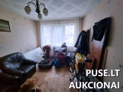 2 kambarių butas Klaipėdoje I. Simonaitytės g. 28 su rūsiu, pradinė kaina 45600 EUR