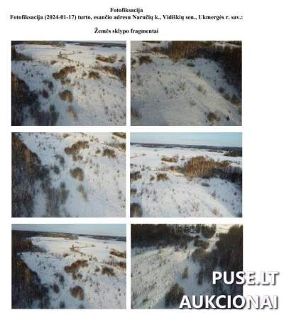 Žemės ūkio paskirties sklypas Ukmergės rajone, Naručių k., 0.8 ha, 1980 EUR pradinė kaina