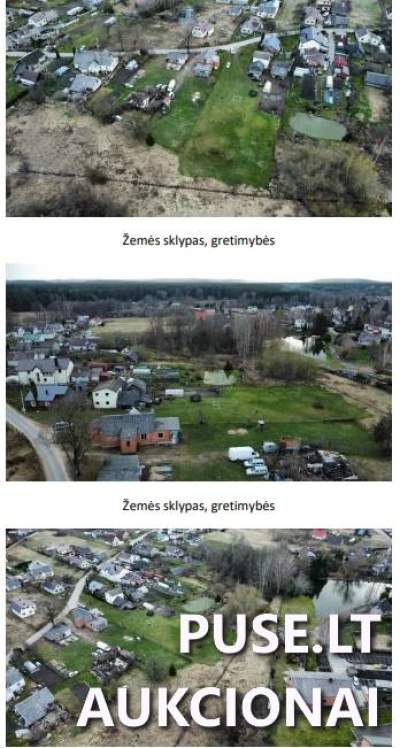 Žemės sklypo dalis Vilniuje, Šilėnų g. 56, nuo 32000 EUR - Antstolių varžytynės