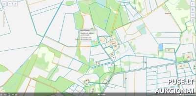 Žemės sklypas Klaipėdos rajone, Šatrių kaime, 0.71 ha, pradinė kaina 11370 EUR