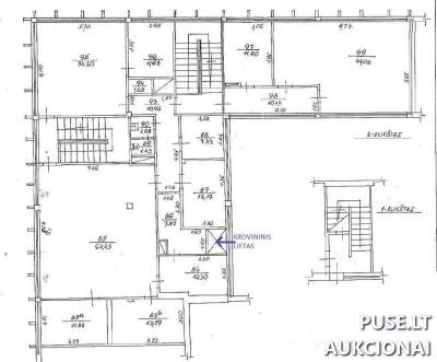 Administracinės patalpos Panevėžyje Aukštaičių g. 4, 255,19 kv. m, pradinė 94278 EUR kaina