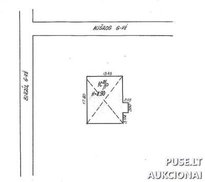 Administracinis pastatas 552 kv.m. Nemunėlio Radviliškyje su valstybinės žemės nuoma - 16188 EUR