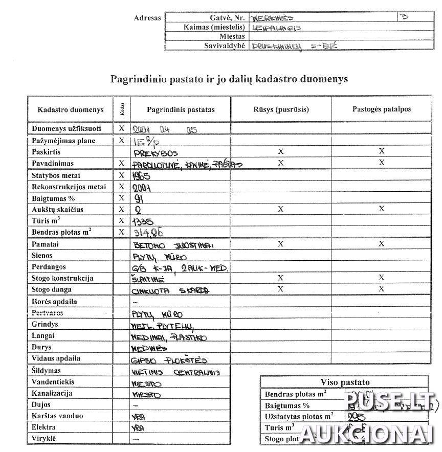 Parduotuvė - kavinė Pastatai Merkinės g. 3, 67280 Leipalingis, Leipalingio sen., Druskininkų sav. 4