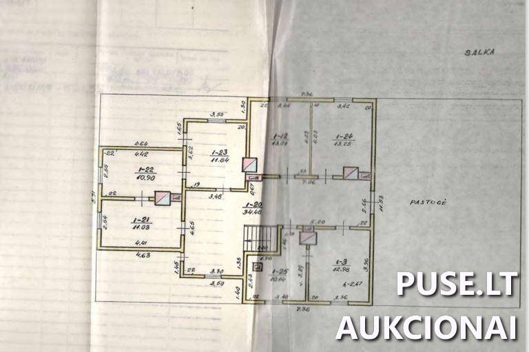 Poliklinika Pastatai Vilniaus g. 21, 59423 Jieznas, Jiezno sen., Prienų r. sav. 1
