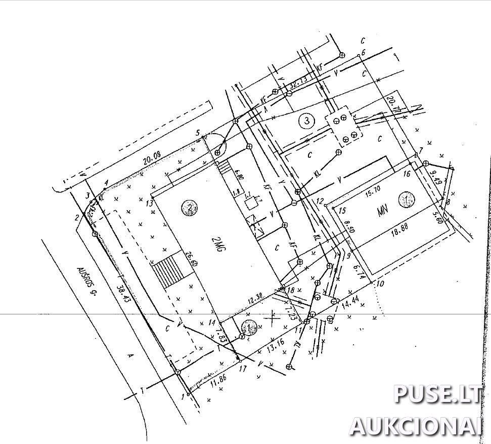 Paštas Pastatai Aušros g. 1, 30260 Dūkštas, Dūkšto sen., Ignalinos r. sav. 1