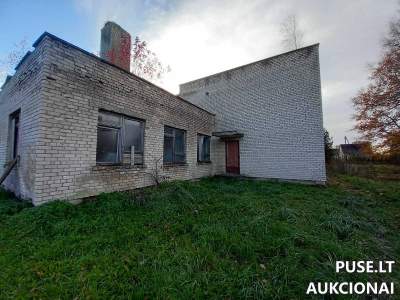 Mokslo paskirties patalpos Raseinių rajone, Bažnyčios g. 12, pradinė kaina 21500 EUR