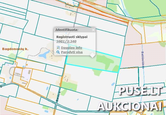 Žemės sklypas Sklypai Bagdononys, Seirijų sen., Lazdijų r. sav. 2