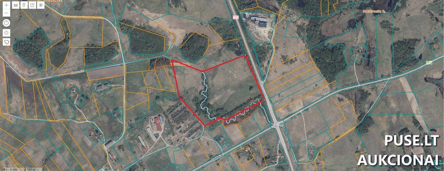 Žemės sklypas Sklypai Vilkiškių g., Vilkiškės, Marijampolio sen., Vilniaus r. sav. 1